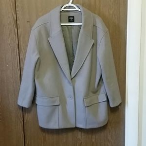 Kate Spade oversized coat.